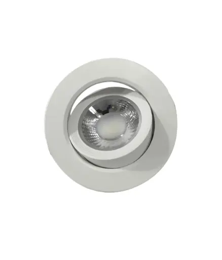 [EE.BOB.0008] Boquilla ojo de buey blanco c/foco 5w-120V AMERICAN LITE