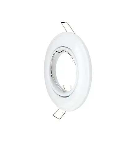 [EE.BOB.0018] Boquilla ojo de buey dirigible blanca DJ-T05 Unilum