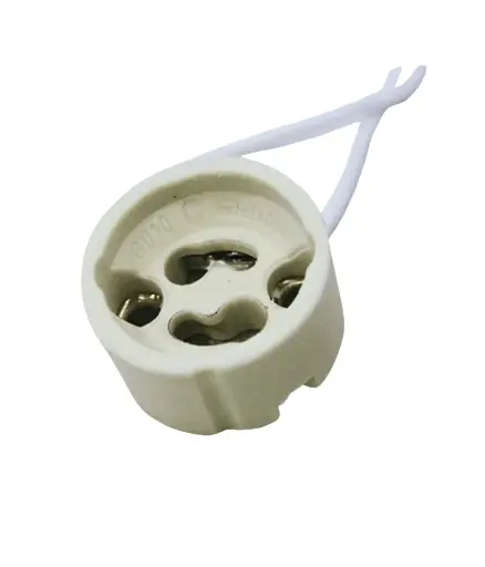 [EE.BOQ.0008] Boquilla de loza GU/10  2A  250V