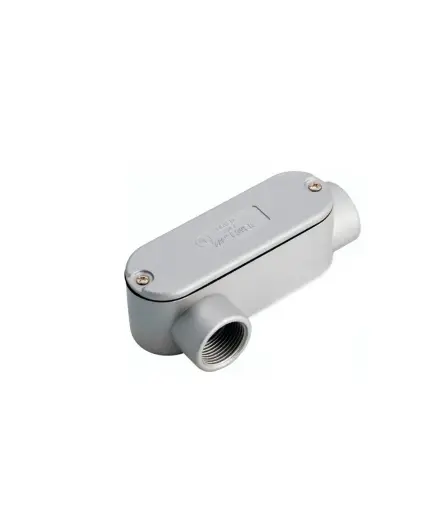 [EE.CMET.0001] caja metalica RECT/OVALADA LR 1/2" CONDULET