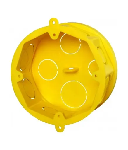 [EE.COCT.0001] Caja octagonal 4*4 con fondo movil tigre amarilla