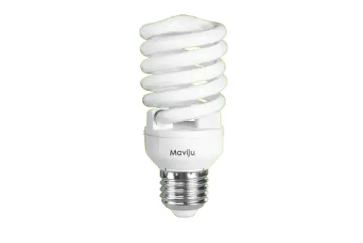 [EE.FOC.0013] Foco ahorrador 7w  Espiral MAVIJU luz calida