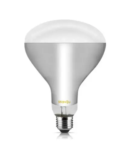 [EE.FOC.0047] Foco infrarojo plata 250w 110/140v rosca E27 MAVIJU