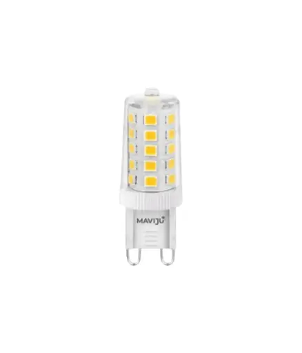 [EE.FOC.0106] Foco LED BI-PIN 3W G9 110-130V MAVIJU luz blanca 6500K