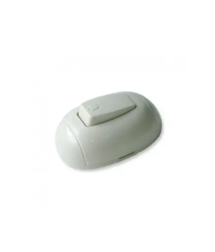 [EE.INT.0059] Interruptor pulsador timbre sobrepuesto Ticino (P59) Oval