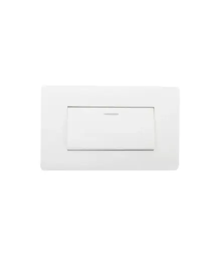 [EE.INT.0085] Interruptor simple I/O p/empotrar MAVIJU Blanco 16A 125/250V