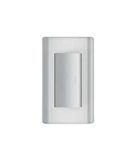 [EE.INT.0101] Interruptor simple p/empotrar MAVIJU Plateado 10A 125/250V