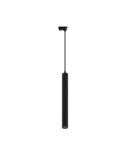 [EE.LAMP.0019] Lampara Colgante Decorat. 1L GU10 110V Aluminio Kajo negro MAVIJU s/foco