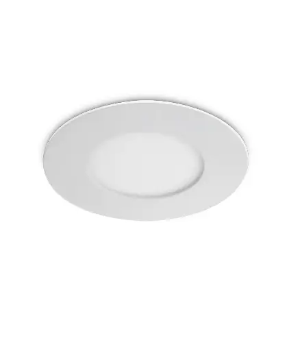 [EE.LLED.0035] Luz LED p/techo 3W 3.5" 110/240V Redondo MAVIJU p/empotrar