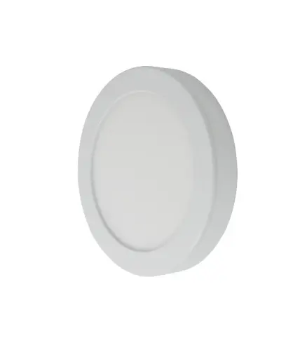 [EE.LLED.0039] Luz LED p/techo 6W 4" 110/240V Redondo MAVIJU sobrepuesto