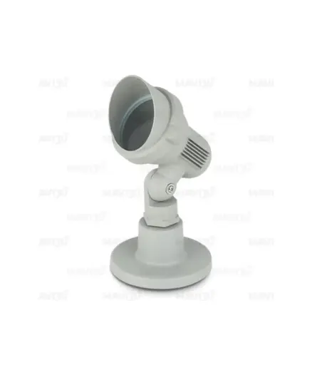 [EE.LUM.0024] Luminaria p/jardin de Piso (Gris) p/foco dicroico GU10 120v MAVIJU (IL180087)