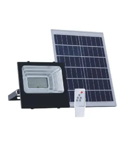 [EE.REFL.0054] Reflector LED Solar 100w IP65 c/panel 2pzs 6500k AMERICANLITE (1100L)