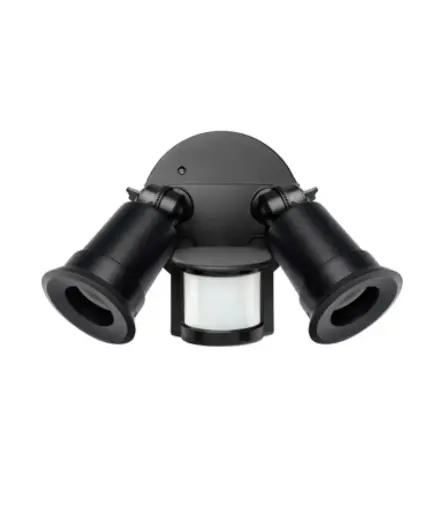 [EE.SENS.0006] Sensor de movimiento interperie p/doble boquilla 180º 110v evLite  (ST65) IP44