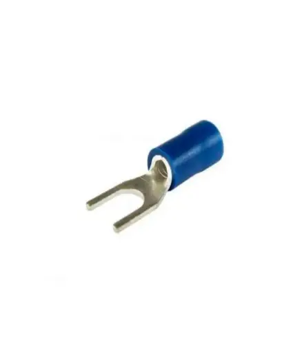 [EE.TERM.0005] Terminal bandera hembra riel azul 16-14  (5/32) pequeño