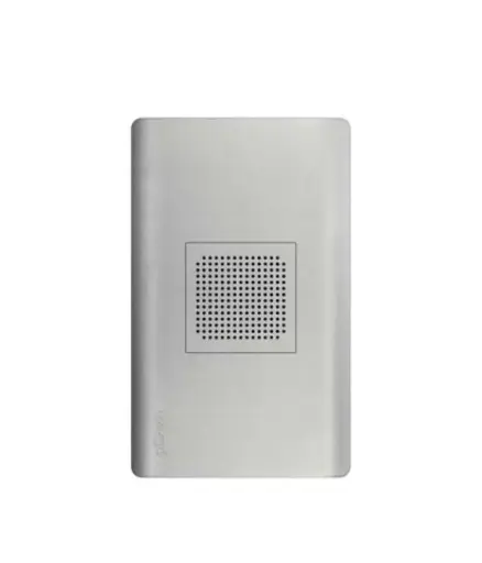 [EE.TIMB.0013] Timbre Zumbador 110V 50hz Plateado MAVIJU p/empotrar
