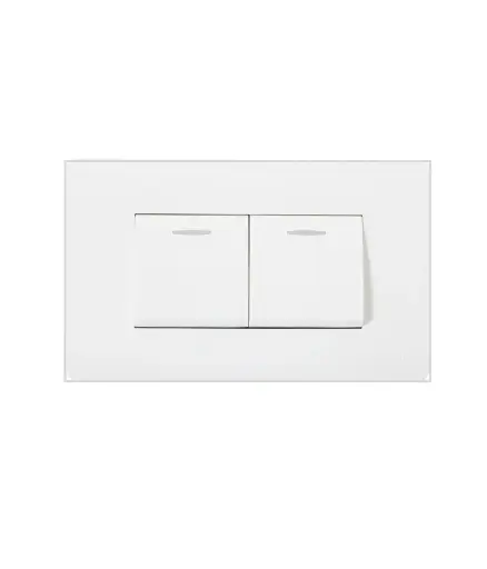 [EE.TOCO.0001] Tomacorriente + INTERRUPTOR C/LUZ PILOTO BLANCO MAVIJU