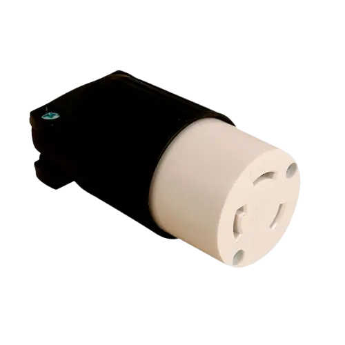 [EE.TOCO.0008] Tomacorriente conector 3 patas giro 30A 350V L630C COOPER (2P3W)