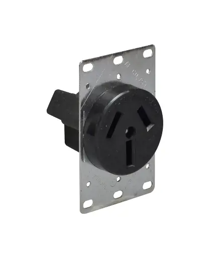 [EE.TOCO.0039] Tomacorriente p/gallina p/sold COOPER 32B 50AMP (3P3W) p/empotrar