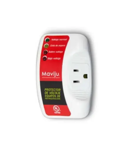 [EE.TOPRO.0005] Toma Protector Voltaje 1serv. 120V 12amp MAVIJU equipo refrigeracion