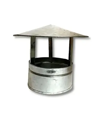[EE.VAR.0033] Sombrero chino p/boquilla interperie metalico