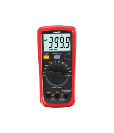 [EI.AMP.0025] Amperimetro digital MULTIMETER 1000V 10A MAVIJU HE050010