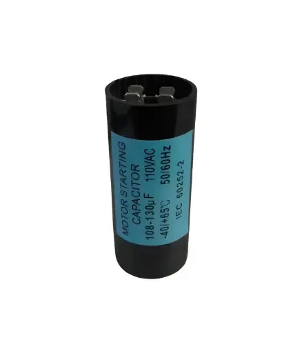 [EI.CAP.0014] Capacitor 108-130MFD 110VAC Plastico (MOSQ)