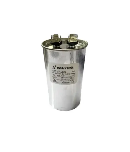 [EI.CAP.0020] Capacitor 125 UF 250 VAC ALUMINIO