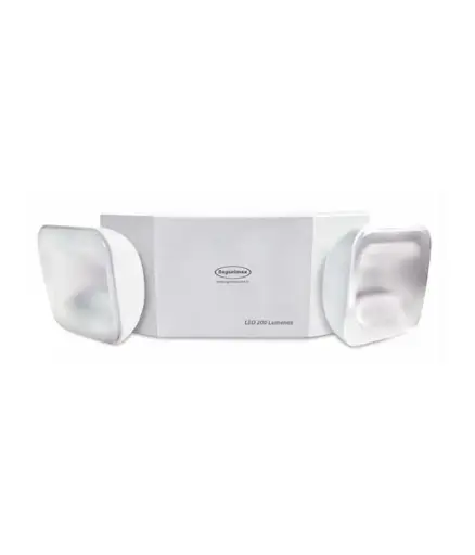 [EI.LEME.0001] Luces de emergencia LED 110/220V 12LED 200LM Clasica SEGURIMAX