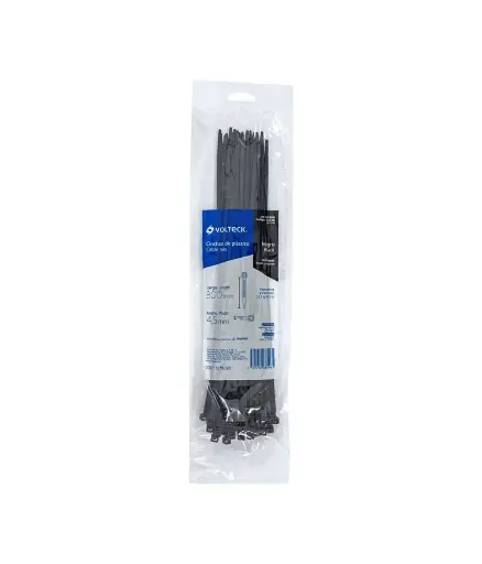 [FES.AMA.0018] Amarras plasticas 4.5 x 300mm CONSUM/VOLTECH