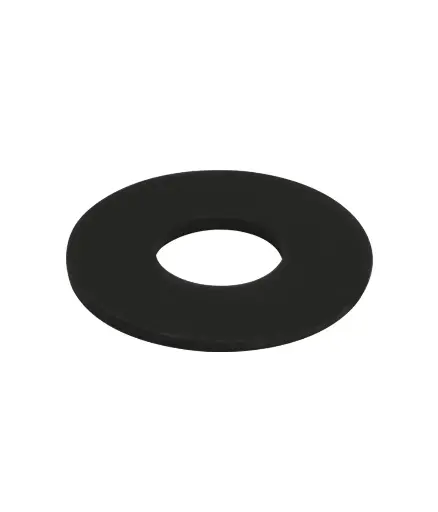 [FES.ANI.0034] Anillo acero negro 7/16 plano