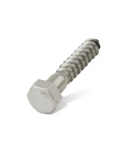 [FES.PER.0796]  Perno Tirafondo acero inox. 1/4"*2 1/2"