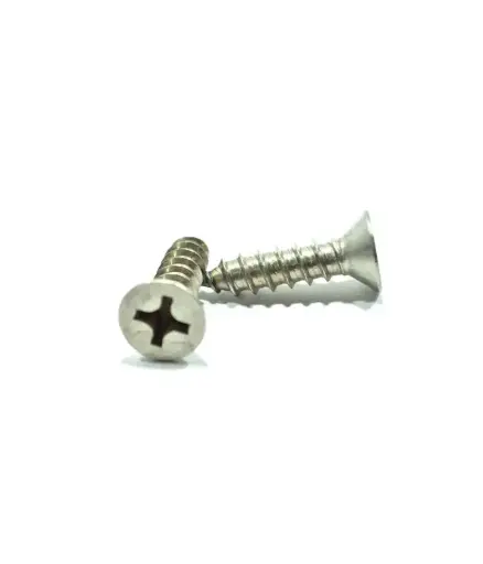 [FES.TOR.0190] Tornillo t/p acero inox. 1 1/2 * 6 Cabeza Plana
