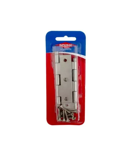 [FF.BIS.0007] Bisagra 3 1/2 INDUMA c/pasador c/tornillo set (3pzs)