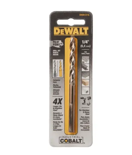 [FF.BRO.0011] Broca COBALTO  1/4" DEWALT DWA1216