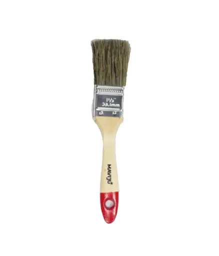 [FF.BROCH.0001] Brocha 1 1/2" Mango Madera MAVIJU