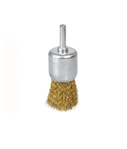 [FF.CEP.0046] Cepillo de alambre copa 2" espiga 1/4" p/taladro MAVIJU (HE030083)
