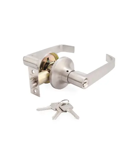 [FF.CERR.0006] Cerradura manija/dormit 361 Cromo Mate GATO