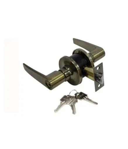 [FF.CERR.0023] Cerradura p/baño MAVIJU Manija Bronce antiguo (HE140044)
