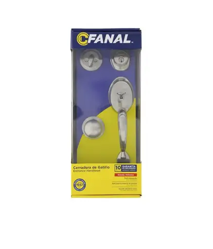 [FF.CERR.0055] Cerradura p/principal GRECIA anticado c/agarradera (289) GATO