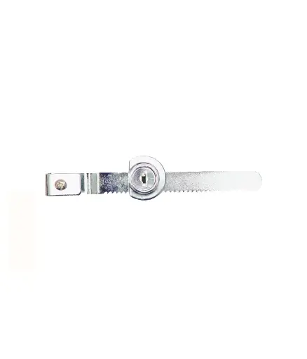 [FF.CERR.0062] Cerradura p/vitrina CROMADA BEST VALUE (C17098)