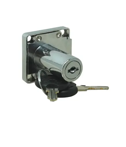 [FF.CERR.0065] Cerradura p/vitrina EVERGOOD t/cuadrada B248CP