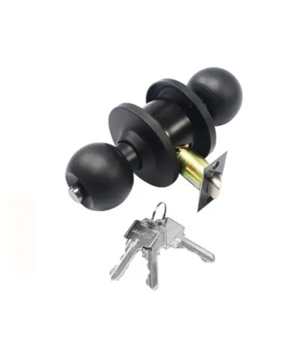 [FF.CERR.0082] Cerradura pomo/dormit MAVIJU Negro (HE140057)