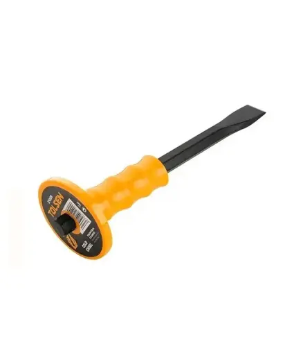 [FF.CIN.0003] Cincel plano 12" x 3/4" m/caucho TOLSEN 25089