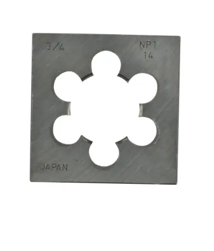 [FF.DAD.0004] Dado cuadrado p/terraja 3/4 NPT