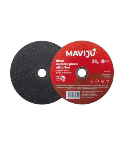 [FF.DISC.0022] Disco de corte 7*1/16*7/8 metal/acer-inox MAVIJU