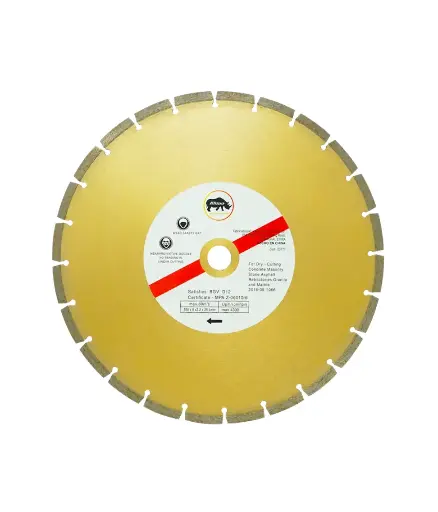 [FF.DISC.0029] Disco de diamante 350 x 8 x 25.4 p/Concreto segmen RHINO