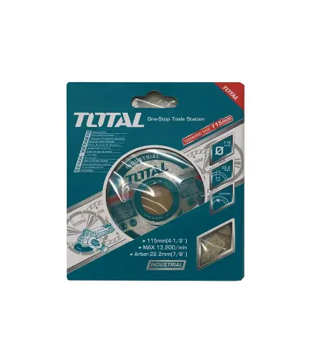 [FF.DISC.0043] Disco de diamante 4 1/2 segmentado TOTAL industrial TAC2111151