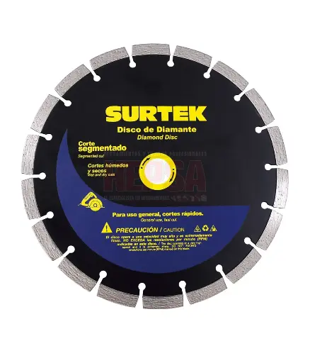[FF.DISC.0048] Disco de diamante 4 1/2" Segmentado SURTEK (123462)