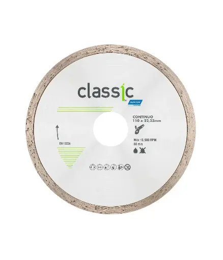 [FF.DISC.0118] Disco de diamante 4" Norton Classic continuo
