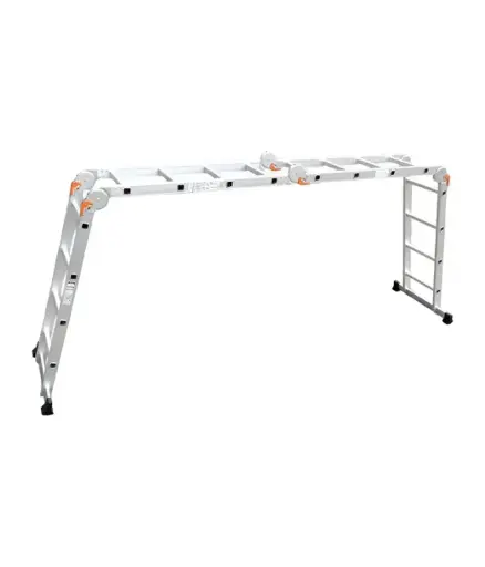 [FF.ESC.0001] Escalera Articulada Multiuso aluminio Triple 4x4 DLM504 (cap. 150kg)